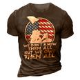 Veteran Veterans Day Us Veterans We Owe Them All 521 Navy Soldier Army Military 3D Print Casual Tshirt Brown
