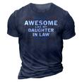 Awesome Like My Daughter In Law V2 3D Print Casual Tshirt Navy Blue