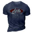 Axe Shirt Personalized Name Gifts T Shirt Name Print T Shirts Shirts With Name Axe 3D Print Casual Tshirt Navy Blue