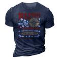 Blessed Are The Curious - Us National Parks Hiking & Camping 3D Print Casual Tshirt Navy Blue
