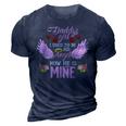 Father Grandpa Daddys Girl I Used To Be His Angel Now He Is Mine Daughter 256 Family Dad 3D Print Casual Tshirt Navy Blue