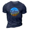 Fathers Day Gift For Tatay Filipino Pinoy Dad 3D Print Casual Tshirt Navy Blue