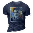 Feminist Ruth Bader Ginsburg Pro Choice My Body My Choice 3D Print Casual Tshirt Navy Blue