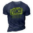 Fiance The Best In The Galaxy Gift 3D Print Casual Tshirt Navy Blue