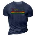 Free Ish Since 1865 With Pan African Flag For Juneteenth 3D Print Casual Tshirt Navy Blue