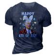 Funny Joe Biden Merry Christmas Confused Easter Day 3D Print Casual Tshirt Navy Blue
