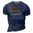 Gallaher Name Shirt Gallaher Family Name V3 3D Print Casual Tshirt Navy Blue