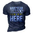 Have No Fear Gurrola Is Here Name 3D Print Casual Tshirt Navy Blue