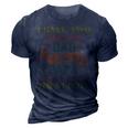 I Have Two Titles Dad And Papa And I Rock Papa T-Shirt Fathers Day Gift 3D Print Casual Tshirt Navy Blue
