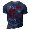 If Dad Cant Fix It No One Can Funny Mechanic & Engineer 3D Print Casual Tshirt Navy Blue