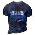 Im Her Firecracker 4Th Of July Matching Couple For Her 3D Print Casual Tshirt Navy Blue