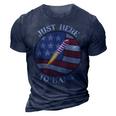 Im Just Here To Bang 4Th Of July Fireworks Fourth Of July 3D Print Casual Tshirt Navy Blue