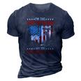 Im The Veteran And The Veterans Wife - Female Veterans 3D Print Casual Tshirt Navy Blue
