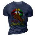 Its The Juneteenth For Me Free-Ish Since 1865 Independence 3D Print Casual Tshirt Navy Blue