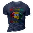 July 4Th Didnt Set Me Free Juneteenth Is My Independence Day V2 3D Print Casual Tshirt Navy Blue