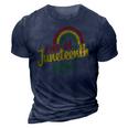 Junenth Women Free-Ish 1865 Kids Mens Junenth 3D Print Casual Tshirt Navy Blue