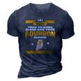 Keep Your Friends Close And Your Bourbon Closer Whiskey 3D Print Casual Tshirt Navy Blue