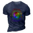 Love Is Love Science Is Real Kindness Is Everything LGBT 3D Print Casual Tshirt Navy Blue