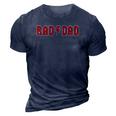 Mens Rad Dad Cool Vintage Rock And Roll Funny Fathers Day Papa 3D Print Casual Tshirt Navy Blue