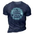 My Lucky Charms Call Me Daddy St Patricks Day 3D Print Casual Tshirt Navy Blue