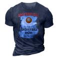 Never Underestimate The Pride Of A Basketball Mom 3D Print Casual Tshirt Navy Blue