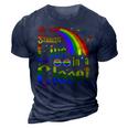 No One Should Live In A Closet Lgbt-Q Gay Pride Proud Ally 3D Print Casual Tshirt Navy Blue