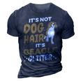 Not Dog Hair Beagle Glitter Pet Owner Dog Lover Beagle 61 Beagle Dog 3D Print Casual Tshirt Navy Blue