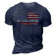 Ultra Maga Proud Ultramaga Tshirt 3D Print Casual Tshirt Navy Blue
