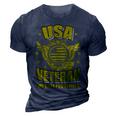 Veteran Veterans Day Usa Veteran We Care You Always 637 Navy Soldier Army Military 3D Print Casual Tshirt Navy Blue