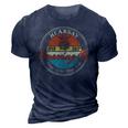Vintage Mega Pint Brewing Co Happy Hour Anytime Hearsay 3D Print Casual Tshirt Navy Blue