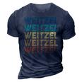 Weitzel Name Shirt Weitzel Family Name V2 3D Print Casual Tshirt Navy Blue