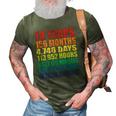 13Th Birthday For Boys & Girls 13 Years Of Being Awesome 3D Print Casual Tshirt Army Green