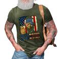 4Th Of July Vaccinated Intoxicated Usa Abe Lincoln 3D Print Casual Tshirt Army Green