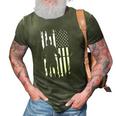 American Flag Hockey Apparel - Hockey 3D Print Casual Tshirt Army Green
