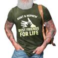 Aunt And Nephew Best Friends For Life Family 3D Print Casual Tshirt Army Green