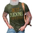 Best Bucking Papa Ever Papa T-Shirt Fathers Day Gift 3D Print Casual Tshirt Army Green