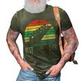 Best Guitar Dad Ever Music Chords Father Musician 3D Print Casual Tshirt Army Green