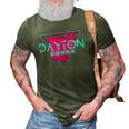 Dayton Ohio Triangle Souvenirs City Lover Gift 3D Print Casual Tshirt Army Green