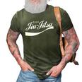 Enjoy Jiu Jitsu Martial Arts Lovers Gift 3D Print Casual Tshirt Army Green