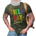 Field Day 2022 Field Squad Kids Boys Girls Students 3D Print Casual Tshirt Army Green