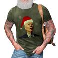 Funny Anti Joe Biden Happy 4Th Of July Merry Christmas 3D Print Casual Tshirt Army Green