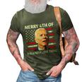 Funny Biden Independence Day Merry Happy 4Th Of July 3D Print Casual Tshirt Army Green