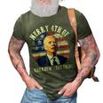 Funny Biden Merry 4Th Of You Know The Thing Anti Biden 3D Print Casual Tshirt Army Green