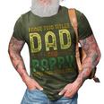 I Have Two Titles Dad And Pappy Retro Vintage 3D Print Casual Tshirt Army Green