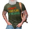Ill Be In The Garage Funny Dad Work Repair Car Mechanic 3D Print Casual Tshirt Army Green