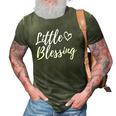 Little Blessing Kids Toddler Christmas Family Matching 3D Print Casual Tshirt Army Green