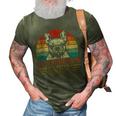 Mens Best Frenchie Dad Ever French Bulldog Lover Fathers Day 3D Print Casual Tshirt Army Green