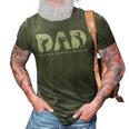 Mens Dad For Men The Man The Myth The Legend Golfer Gift 3D Print Casual Tshirt Army Green
