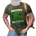 Mommy Of The Birthday Boy Dinosaurrex Anniversary 3D Print Casual Tshirt Army Green