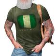 Nigeria Nigerian Flag Gift Souvenir 3D Print Casual Tshirt Army Green